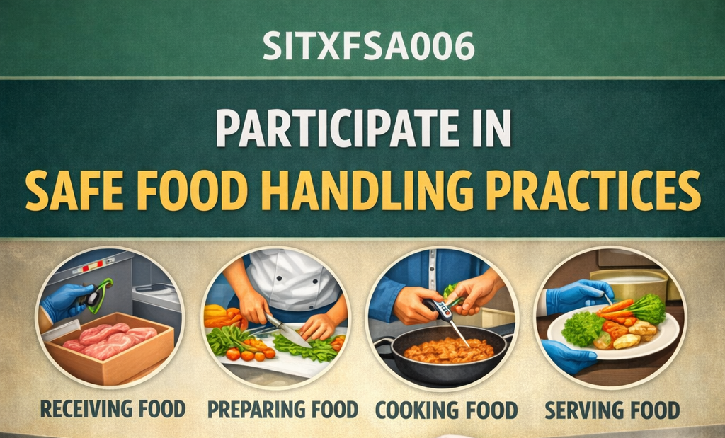 SITXFSA006 Participate in safe food handling practices